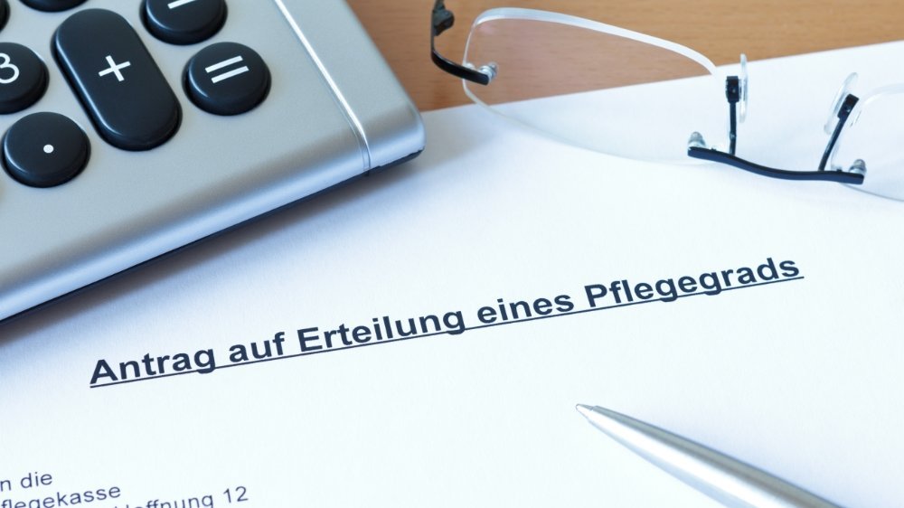 Antrag auf Pflegeleistungen ausfüllen